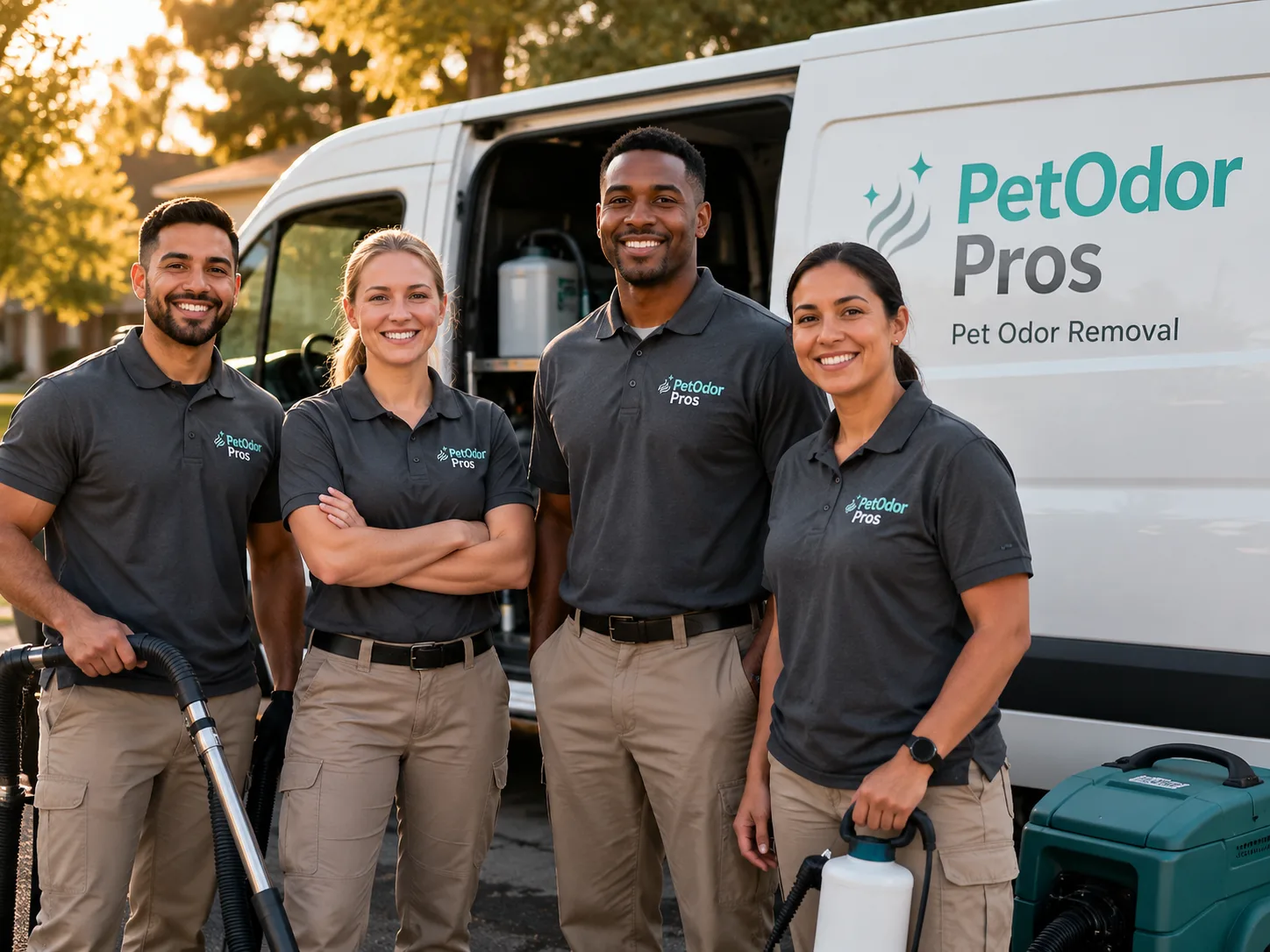 Pet Odor Removal team serving Logsden, OR